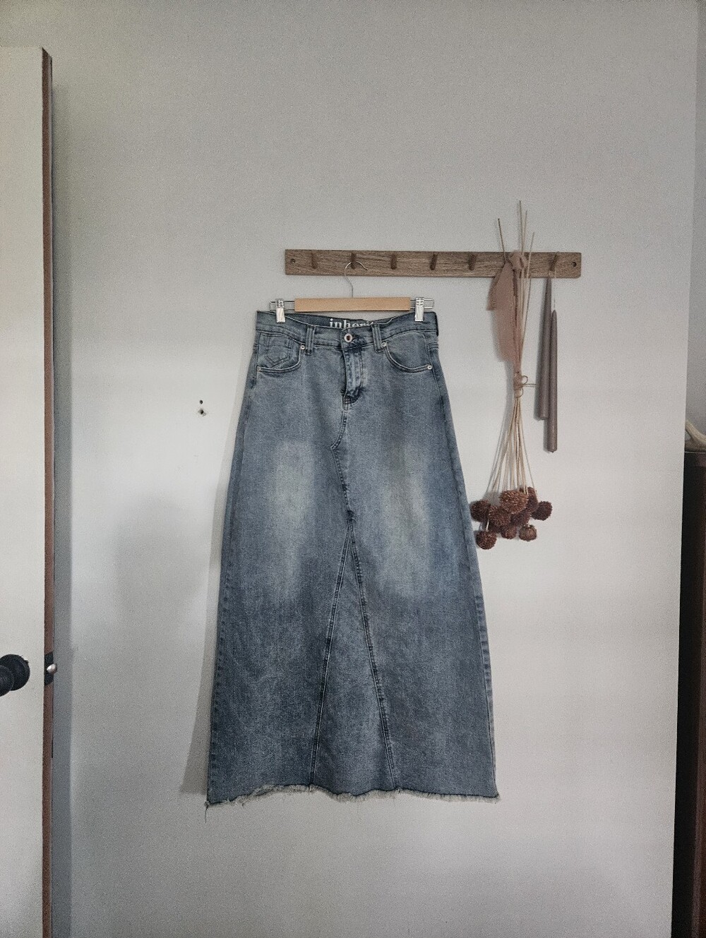 Inherit Clothing Company Stretchy Denim Skirt